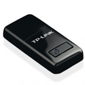 TP-LINK Wireless Mini USB Adapter 300Mbps - TL-WN823N - Black - 5