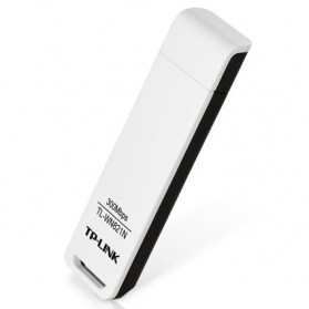 TP-LINK Wireless N USB Adapter 300 Mbps - TL-WN821N - White - 2