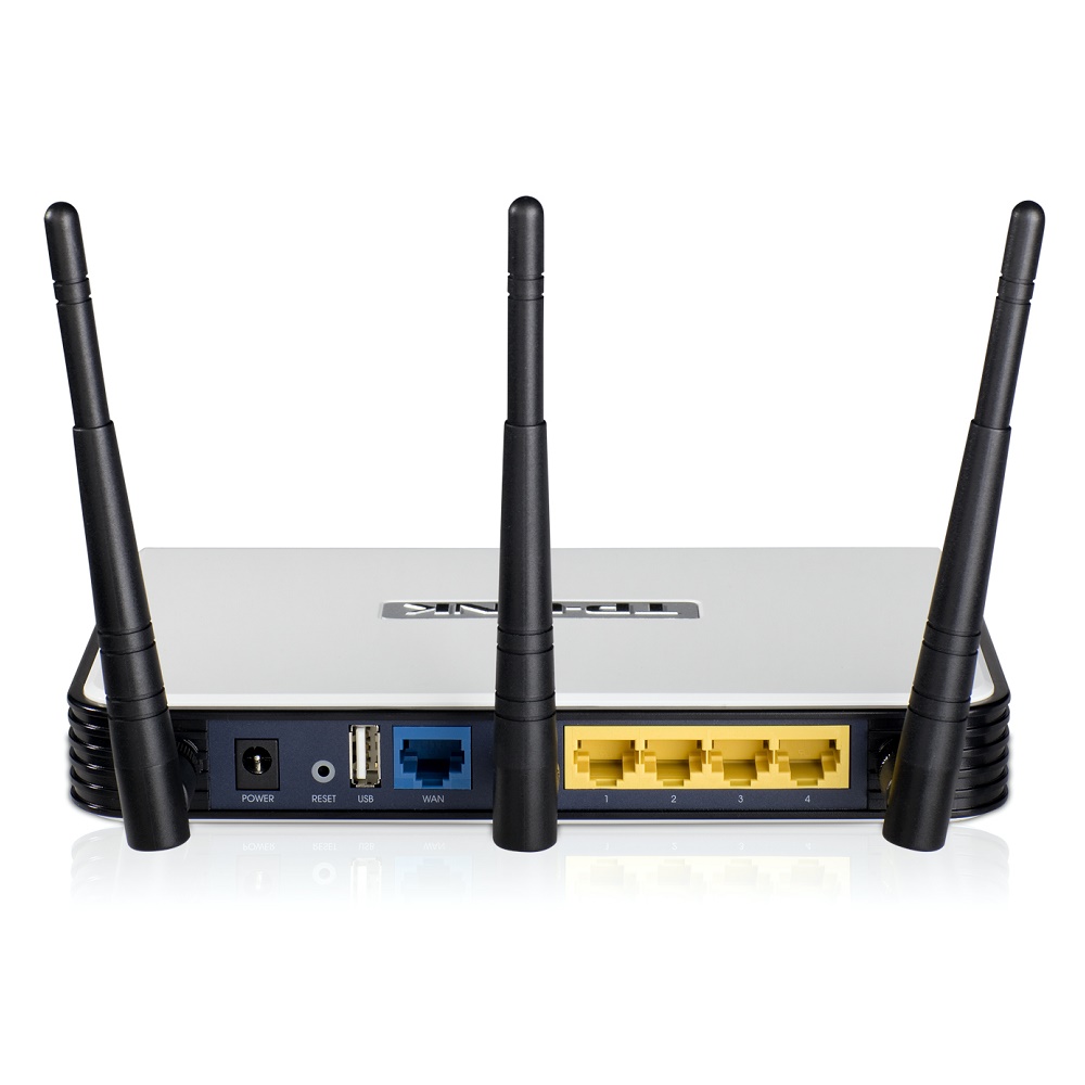 TP-LINK N300 Wireless Gigabit Router with 3x5dBi Detachable Antennas ...