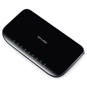 TP-LINK 8-Port Gigabit Desktop Switch - TL-SG1008D - Black - 2