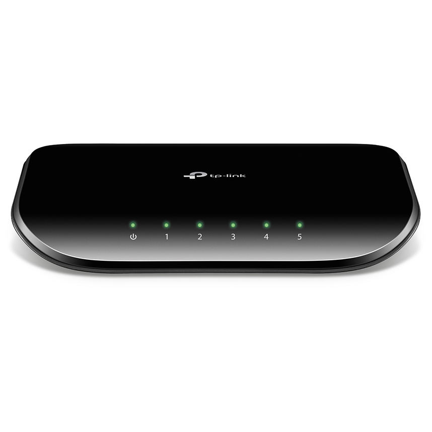 TP-LINK 5-Port Gigabit Desktop Switch - TL-SG1005D - Black