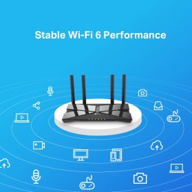 TP-LINK AX1500 Wi-Fi 6 Router - Archer AX10 - Black - 4