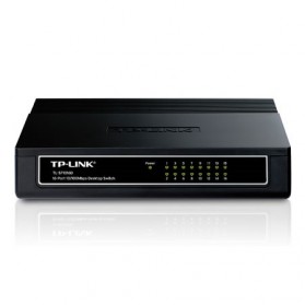 TP-LINK Desktop Switch 16-Port 10/100Mbps - TL-SF1016D - Black - 1