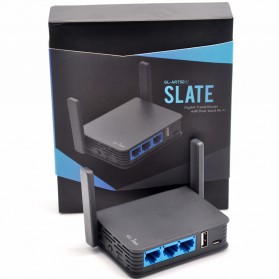 GL.iNet Slate Travel OpenWRT Mini Smart Router DDRII 128MB - GL-AR750S - Black - 10