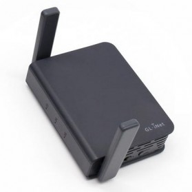 GL.iNet Slate Travel OpenWRT Mini Smart Router DDRII 128MB - GL-AR750S - Black - 2
