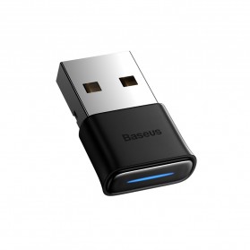 USB Wireless Receiver / Dongle - Baseus Mini USB Wireless Bluetooth 5.0 Adaptor Receiver - BA04 - Black