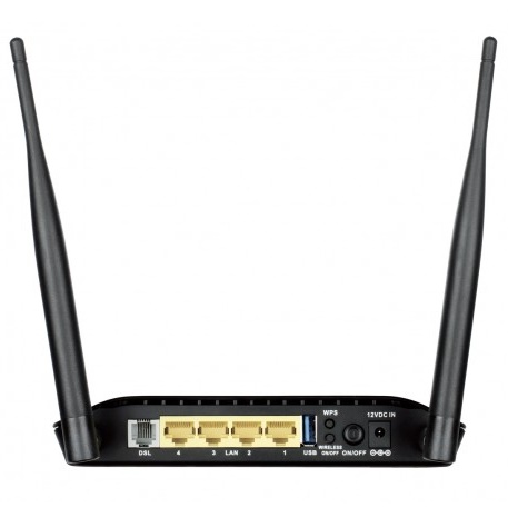D-Link Wireless N ADSL2+ 4 Port Wi-Fi Router - DSL-2750E ...