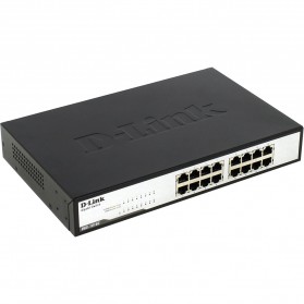D-Link Gigabit Unmanaged Desktop Switch 16 Port - DGS-1016C - Black - 1