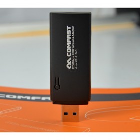 Comfast Wireless Receiver USB 3.0 Dual Band 802.11ac 1200Mbps - CF-912AC - Black - 6