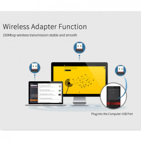 Comfast USB WiFi Adapter Wireless Transmitter & Receiver - CF-WU810N - White - 7