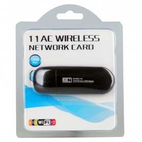 ZAPO W50S Mini USB Wireless Adapter 802.11AC 1200Mbps - RTL8812AU - Black - 6