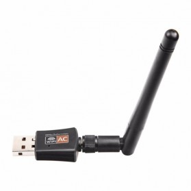 ZAPO W58L USB Wireless Adapter 802.11AC 600Mbps - RTL8811AU - Black - 2