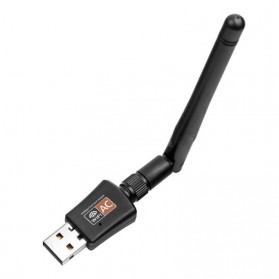 ZAPO W58L USB Wireless Adapter 802.11AC 600Mbps - RTL8811AU - Black - 3