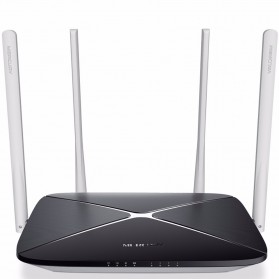 Mercury MAC1200R Wireless WiFi Router 1200Mbps 802.11AC 4 Antenna - Black - 2