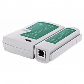 Tester Kabel Jaringan RJ45 RJ11 RJ12 CAT5 UTP - Green - 3