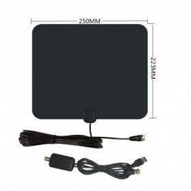 Digital TV HDTV Antenna - CJH-158A - Black - 4