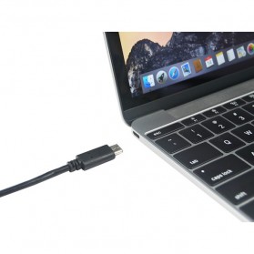 USB 3.1 Type C to RJ45 Gigabit Ethernet LAN Adapter - Black - 4