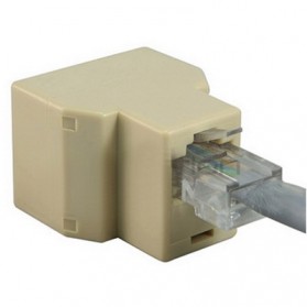 RJ45 1x2 Ethernet Connector Splitter - 4