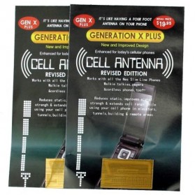 Stiker Antena Penguat Sinyal Smartphone - Silver - 4