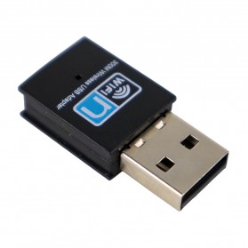 Kextech Mini USB Wireless Adapter 300Mbps - RTL8192 - Black