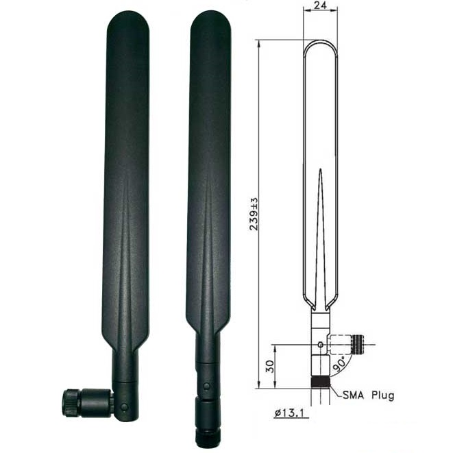 antenna for 4g lte connector sma frequency 800 950 1710 2200 2500 2700mhz w08 s black antenna for 4g lte connector sma frequency 800 950 1710 2200 2500 2700mhz w08 s black