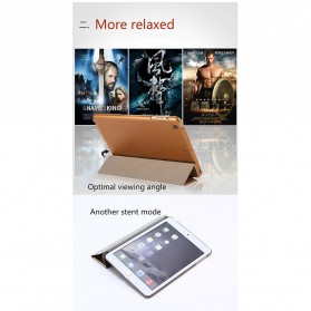 Soaptree Leather Smart Case 3 Fold for iPad mini 6 8.3 Inch 2021 - YMZ8 - Black - 8