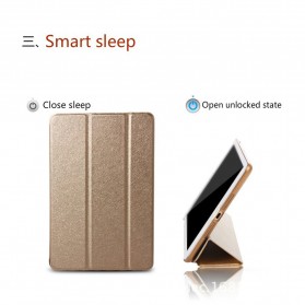 Soaptree Leather Smart Case 3 Fold for iPad mini 6 8.3 Inch 2021 - YMZ8 - Black - 9