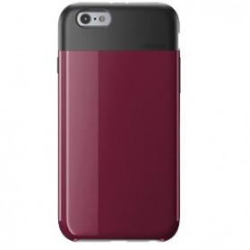 Lunatik Flak Dual Layer Jacket Softcase for iPhone 6 - Dark Raspberry - 1
