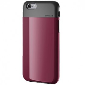 Lunatik Flak Dual Layer Jacket Softcase for iPhone 6 - Dark Raspberry - 4