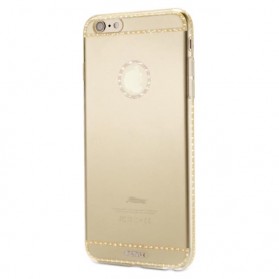 Remax Bright Series TPU Case for iPhone 6/6s Plus - Golden 
