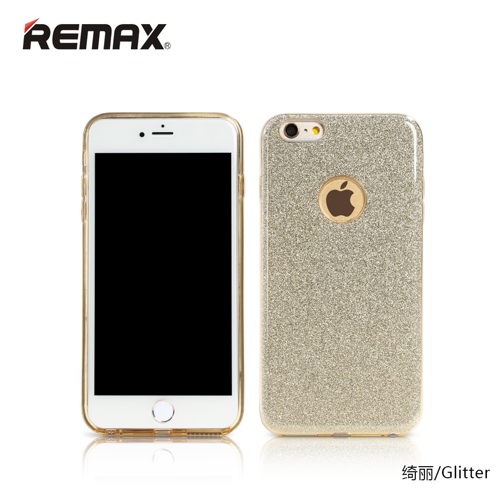 Remax Glitter Series Case For IPhone 5 5s SE Golden