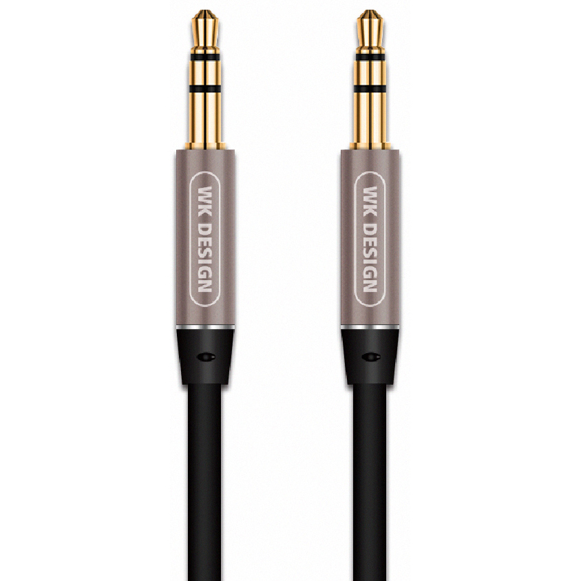 WK Melody Kabel AUX 3.5mm - WDC-019 - Black - 1