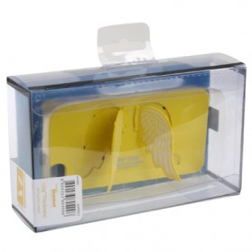 SGP Angel Series Ultra Slim Protection Case with LCD Screen Protector for iPhone 4 & 4S (OEM) - Yellow - 6