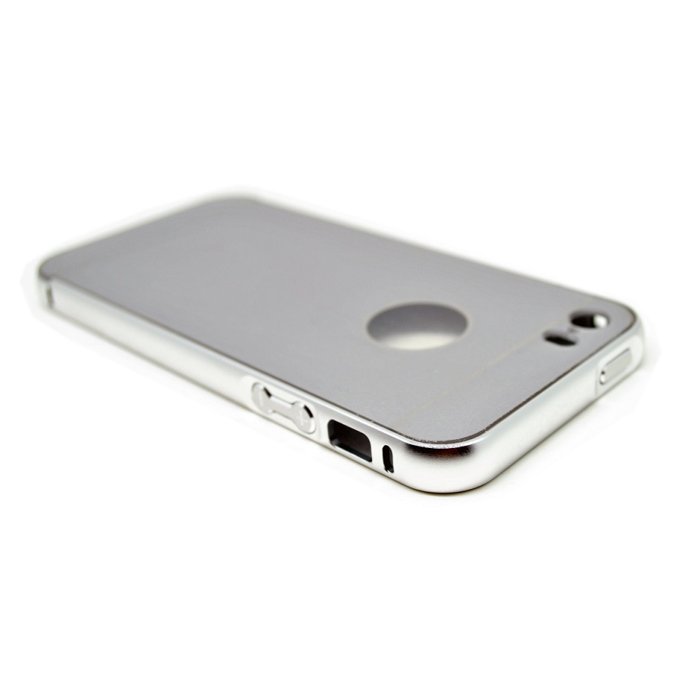 Ultra Thin Aluminium Metal Bumper Case Single Color With Back