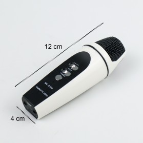 TaffSTUDIO Mobile Microphone for Smartphone and PC - MC-919A - White/Black - 4