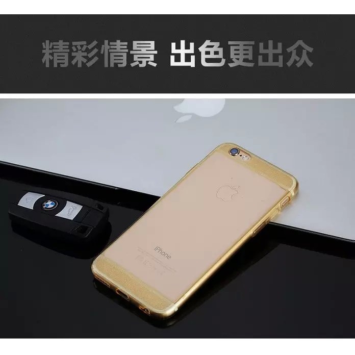 Ultra Thin TPU Transparent Acrylic Hard Case for iPhone 6 