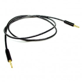 Kabel AUX Jack Audio 3.5mm HiFi 90CM - Black - 3