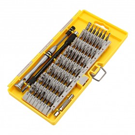 Obeng Set Reparasi Gadget Smartphone 60 in 1 - 6100 - Silver