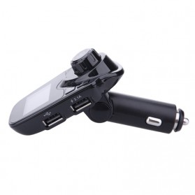 Car Bluetooth MP3 Player FM Transmitter A2DP - Black - 5