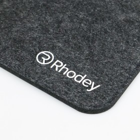 Rhodey Felt Button Style Sleeve Case Laptop Ultrabook 15 Inch - DA58 - Dark Gray - 6