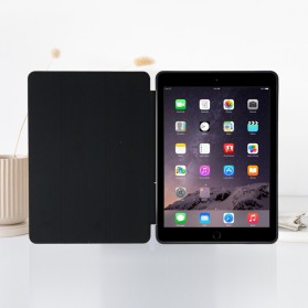 Smart Cover Flip Case for iPad 9.7 Inci 2017 2018 - Black - 6