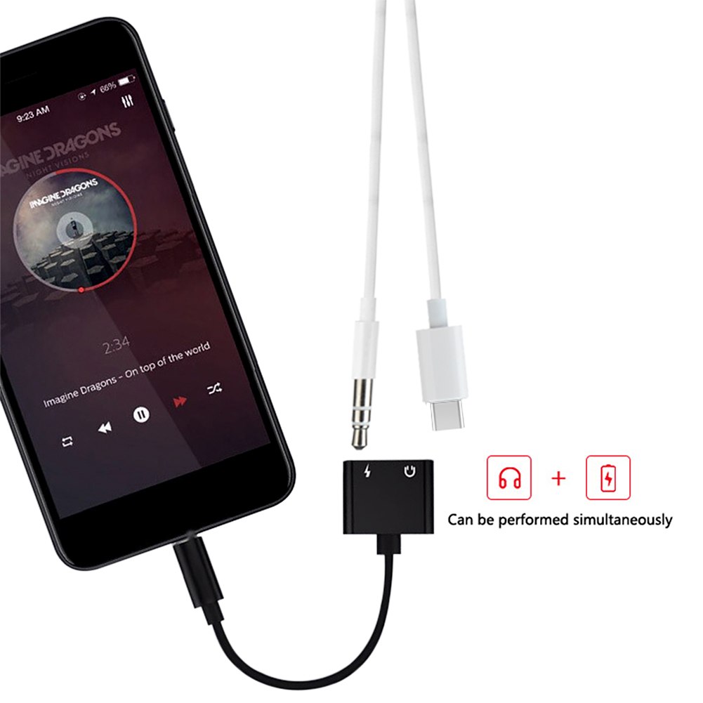 Adaptor USB Type C to AUX 3.5mm 