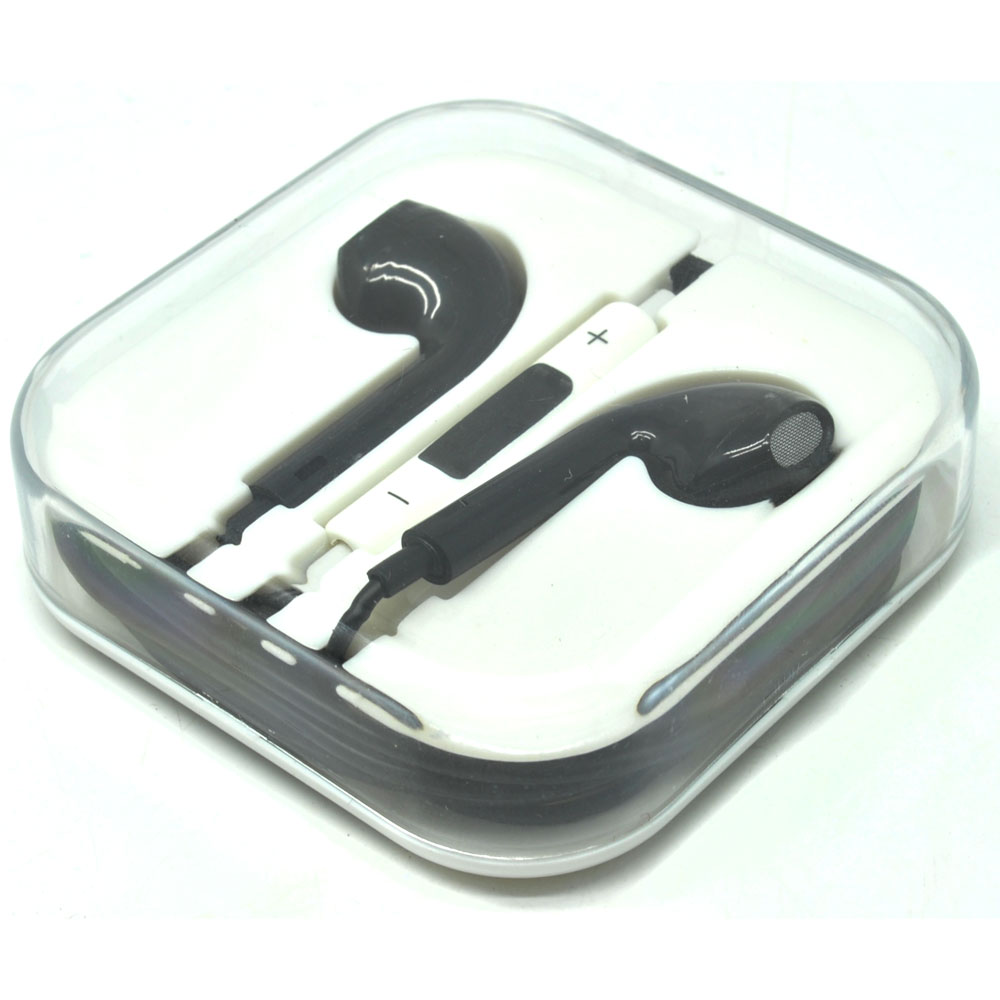 Apple Earphones High Quality for iPhone 5 (OEM) - Black 