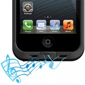 Casing Waterproof Ultra-slim untuk iPhone 5/5S/SE - Black - 5