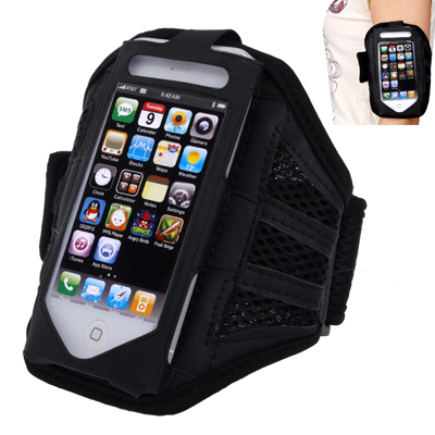Mesh Cloth Material Sports Armband Case for iPhone 6 Plus 