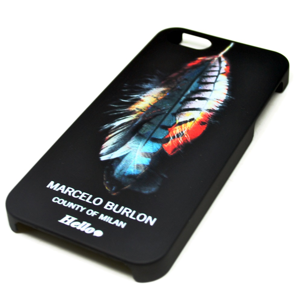 Marcelo Burlon Wing Feather TPU Case for iPhone 5/5s/SE 