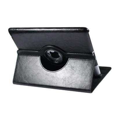 Leather Case with Holder for iPad 2 with Dormancy Function 