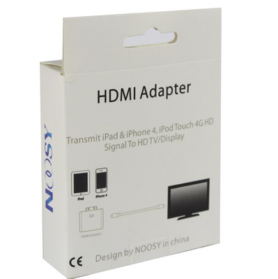 iphone to hdmi. hdmi adapter for iphone 4, ipad, 3g/3gs, iphone to hdmi