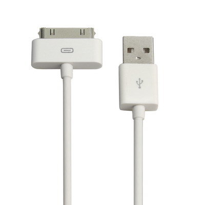 Gambar produk Apple Kabel Charger 30 Pin to USB Cable Data 1 Meter for iPhone iPad iPod - S-IPAD