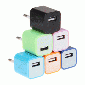 Charger USB EU Plug - A1265 - Black